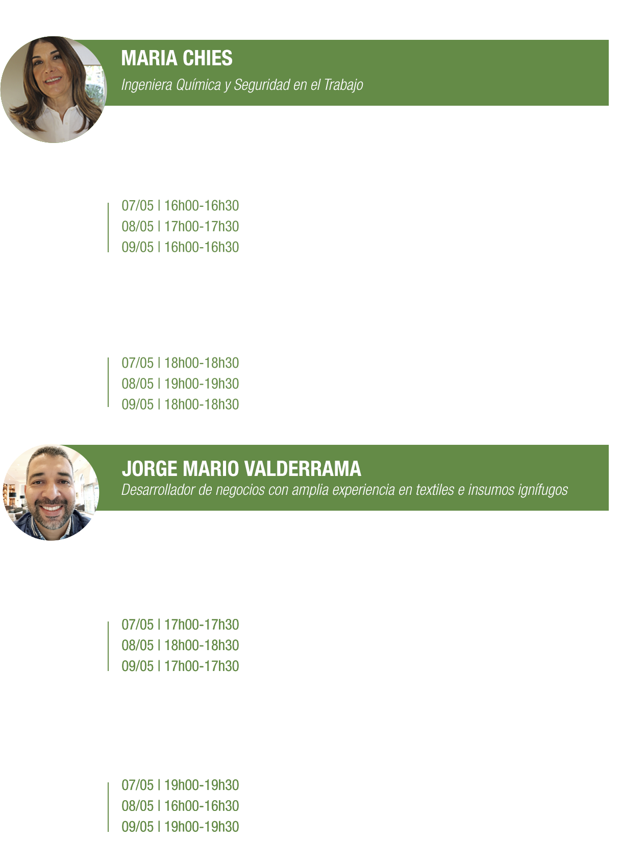 Conferencistas Westex /Texin FR- Expo Seguridad Mexico 2019